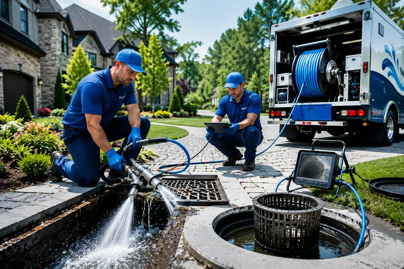 Local outdoor drain cleaning professionals in Coffeeville, AL